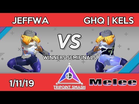 Tripoint Smash 43 - Winners Semifinals - JeffWa (Sheik) Vs. GHQ | Kels (Fox, Sheik)