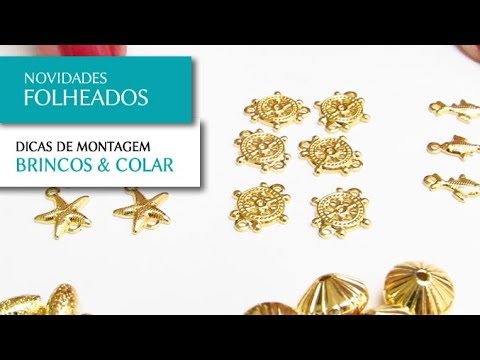 Novos Elos Folheados para Montagem de Semi Joias - Pedra Mística