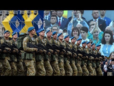 Парад до Дня Незалежності на Хрещатику (повне відео)