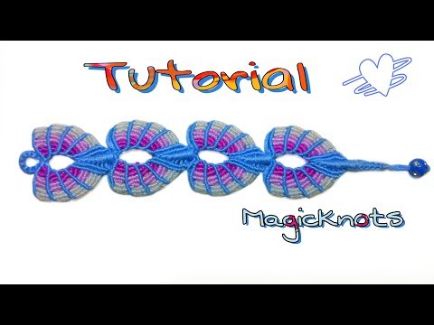 Macrame Bracelet with Beads Tutorial Easy Jewelry Making