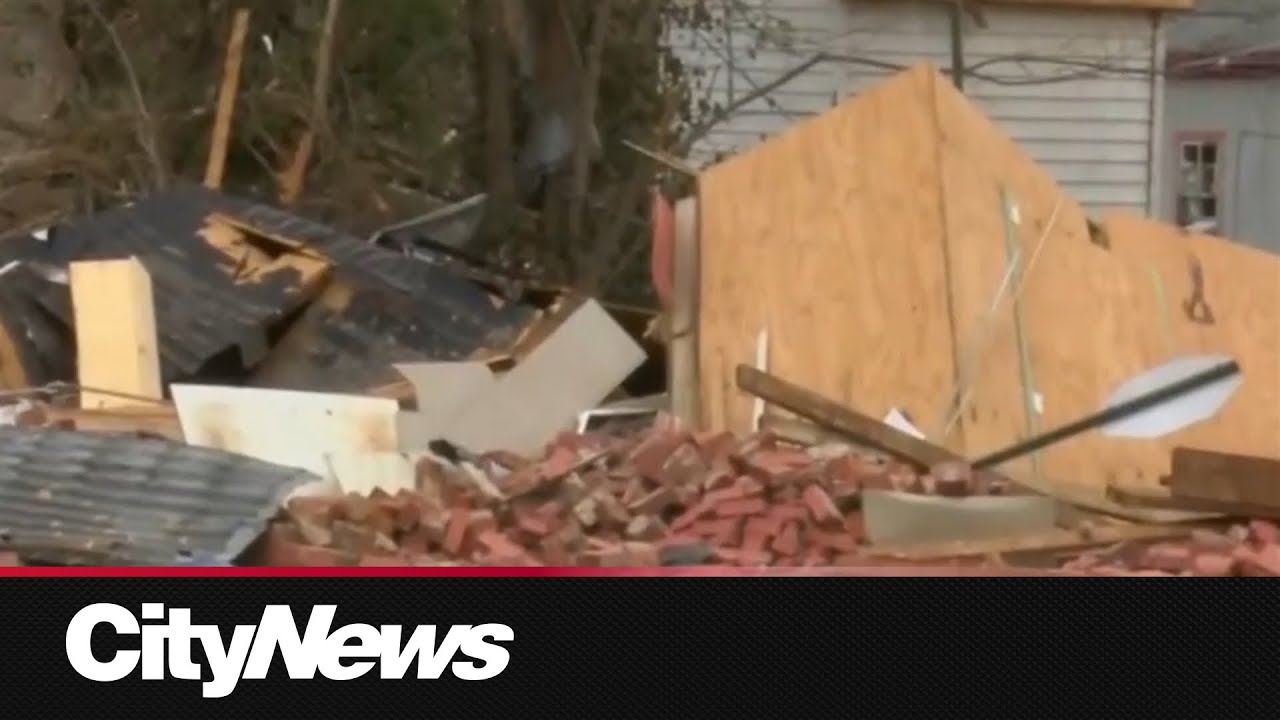 Violent U.S. storms leave trail of destruction