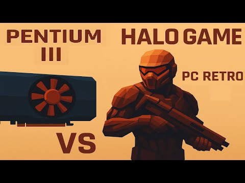 HALO PC Retro en Pentium III + ATI Radeon 9800 Pro — ¿Puede con el clásico?