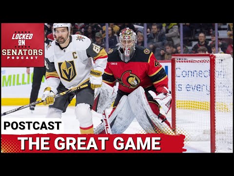 POST CAST: MADS SØGAARD GREAT, OTTAWA SENATORS OFFENCE ERUPTS IN BLOWOUT WIN VS VEGAS GOLDEN KNIGHTS