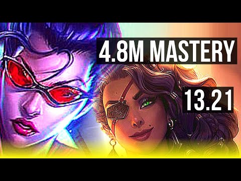 VAYNE & Braum vs SAMIRA & Rakan (ADC) | Penta, 4.8M mastery, 18/3/10, Legendary | EUW Master | 13.21
