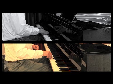 Francesco Crosara - Preludio Flamenco - Piano Duet - The Yamaha Disklavier Piano Jazz Project - 4K