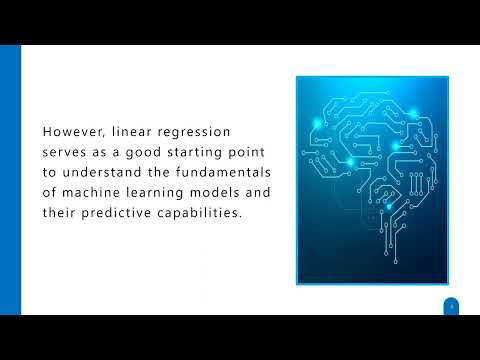 Linear Regression Model in AI  Very Short Introduction