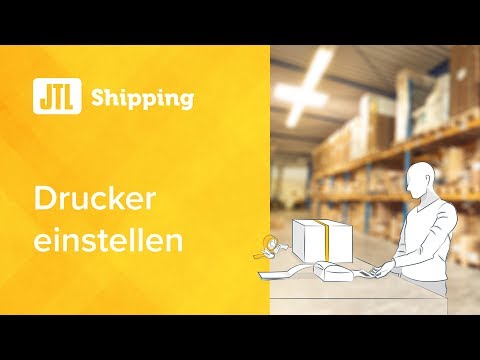 Druckereinstellungen für JTL-Shipping