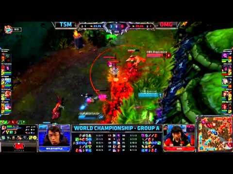 OMG vs TSM Bot lane high level plays