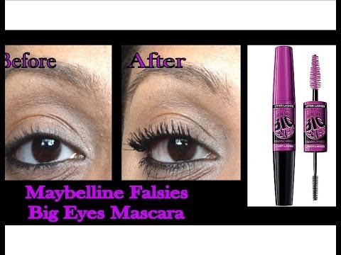 Maybelline Volume Express Falsies Big Eyes Mascara Review and Demo Video