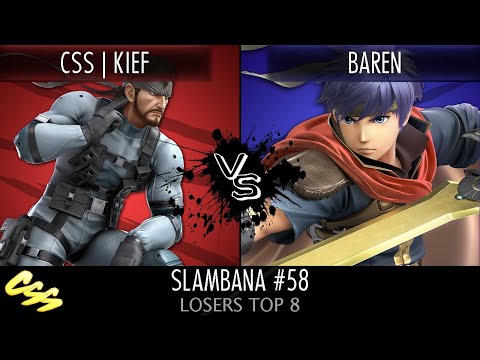 [Slambana #58] Losers Top 8: CSS | Kief (Snake) vs. Baren (Ike)