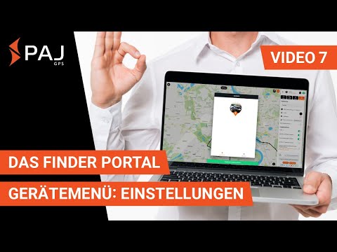 FINDER PORTAL VON PAJ #GPS ⚫ Teil 7️⃣ Gerätemenü
