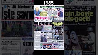 17 Ağustos Gazete Manşetleri #gazetemanşetleri #gazeteler #nostalji #h