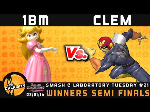S@LT #21 | 1BM (Peach) vs Clem Clementine (Falcon) - Winners Semi Finals - SSBM