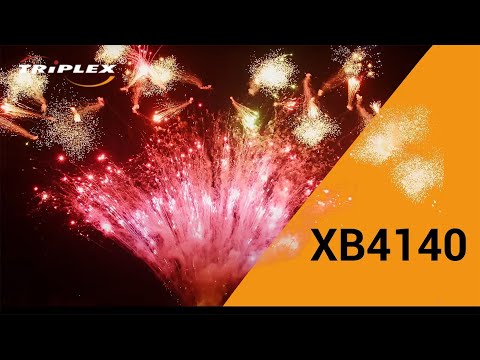 FAJERWERKI XB4140 156S 1.2'' V CAKE F4 TRIPLEX FIREWORKS