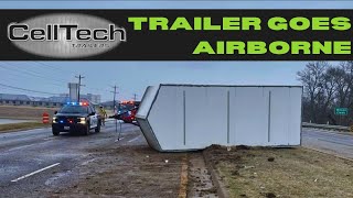 New 2024 7x14 CellTech STRONGEST Cargo, Contractor Trailer 7k gvwr