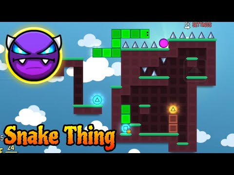 Snake Thing by V99 100% (Platformer Easy Demon) - Geometry Dash 2.2