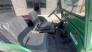 1952 Willys Jeep Interior Tour