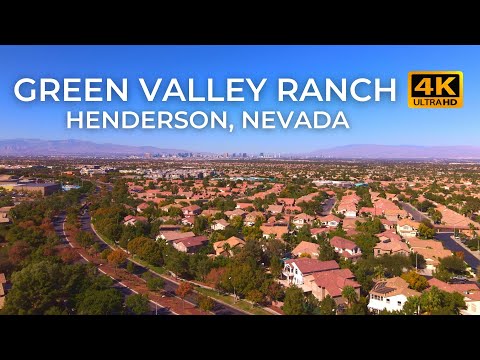GREEN VALLEY RANCH | Henderson, Nevada | Spectacular Views | 4K HD Drone