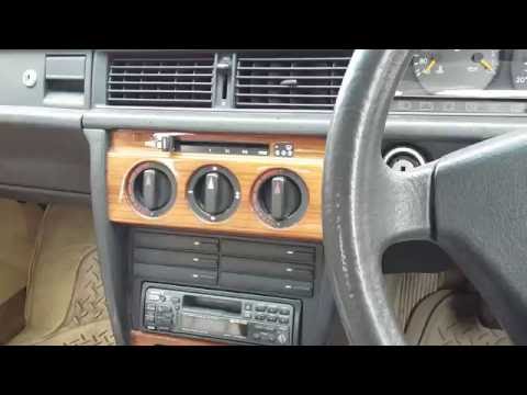 Mercedes Benz 190e Restoration Log #42 - Heater Knob bulbs changed