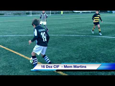 AFL Juniores D S13 2017 18 Jornada 9 CIF 2-4 Mem Martins
