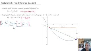 PreCalc Ch 5: Take a Sad Song and Make it Better - Different Quotient
