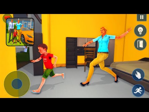 New virtual mom Happy family simulator game - Android Gameplay Walkthrough