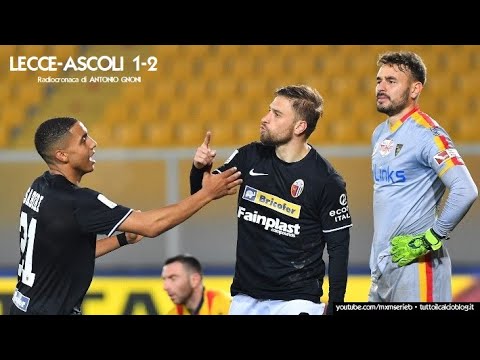 Lecce-Ascoli 1-2 - Radiocronaca di Antonio Gnoni (5/2/2021) da Rai Radio 1