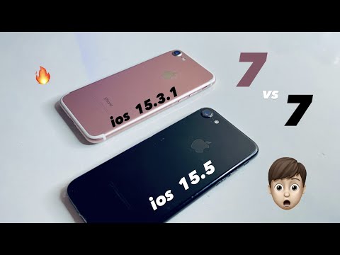 iPhone 7 ios 15.5 vs ios 15.3.1 || Strange Results🔥