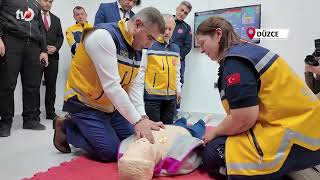 Vali Aslan Acil Sağlık Hizmeti Yürüten Personelle Bir Araya Geldi