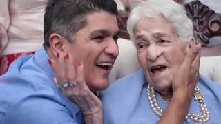 Eddy Herrera sorprende a FAN en su cumpleaños 100