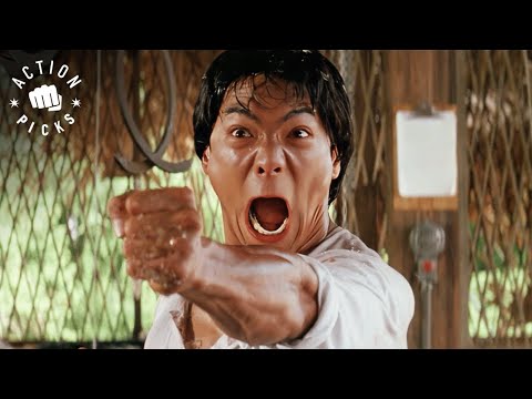 Bruce Lee Defends Himself On Film Set | Dragon The Bruce Lee Story