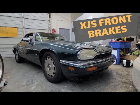 Jaguar XJS Front Brake Service