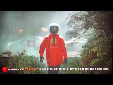 McDelivery And Just Eat Sponsors The Jonathan Ross Show Bringing Saturday Night Home #4 End