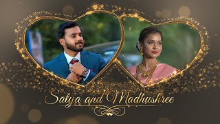 Satya Weds Madhushree Wedding Invitation Video | GC010 | 2023