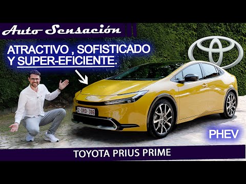 Prueba Toyota Prius Prime 2023 PHEV . Un hibrido enchufable solvente y super-eficiente .