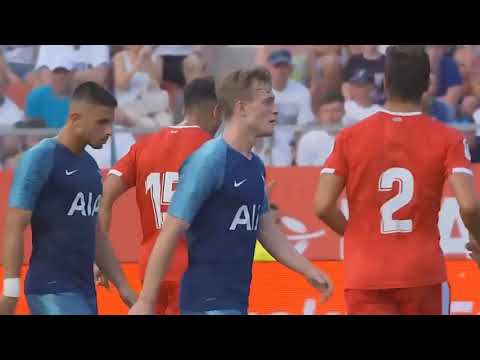 Girona vs Tottenham 4-1 Goals & Highlights | Club Friendlies 2018