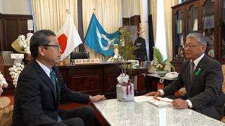 5月25日【びわ湖放送ニュース】地域と子どもの未来を願い「関西みらい銀行緑と水の基金」がドウダンツツジの苗木を贈呈