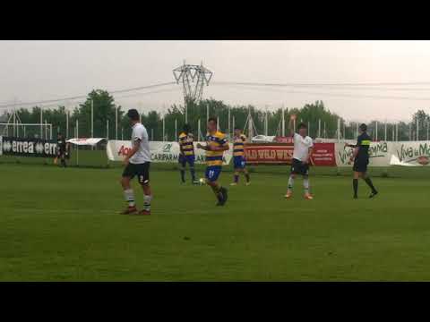 Primavera 2, 13^ Rit. ~ Parma-Cesena, 17' punizione di Seck intercettata