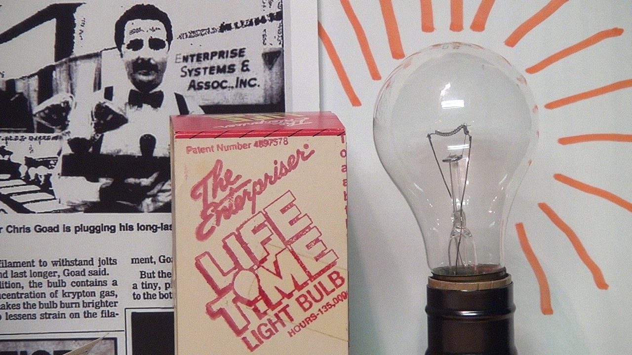 A light bulb guaranteed to last 100 YEARS - Enterpriser Lifetime Bulb
