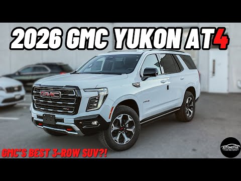 Thumbnail for 2026 GMC YUKON AT4! | *Full Walkaround Review* | GMC's BEST 3-Row SUV?! by SUV, Car