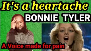 That voice...BONNIE TYLER IT&#39;S A HEARTACHE REACTION | First time hearing