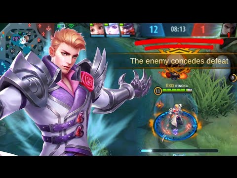 In 8 Minutes Enemy Team Surrendered... | Alucard Gameplay | Alucard Best Build | Mobile Legends