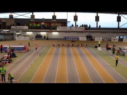 60m TCM (série 11) - Meeting des Volcans 2016 à Aubière