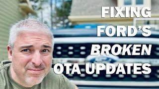 Fixing the 2021 Ford F-150 Broken Over-the-air (OTA) Updates for BlueCruise