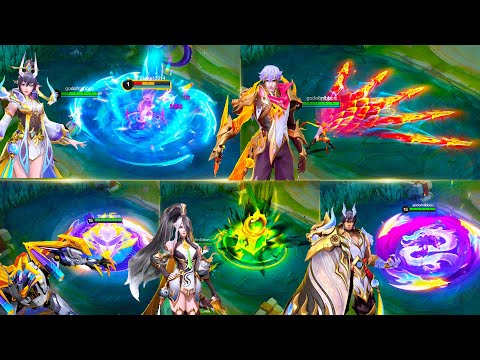 6 UPCOMING SKINS IN ULTRA HD! GUSION NEW SKIN | DRAGON SKIN SQUAD | HELCURT EPIC SKIN & NATAN MSC