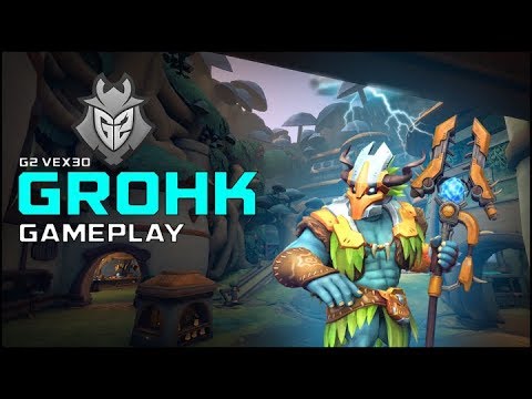 Paladins Pro | DAMAGE GROHK IS INSANE! | G2 Vex30