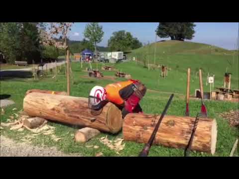 Timber King Beat Schwaller lässt die Späne fliegen