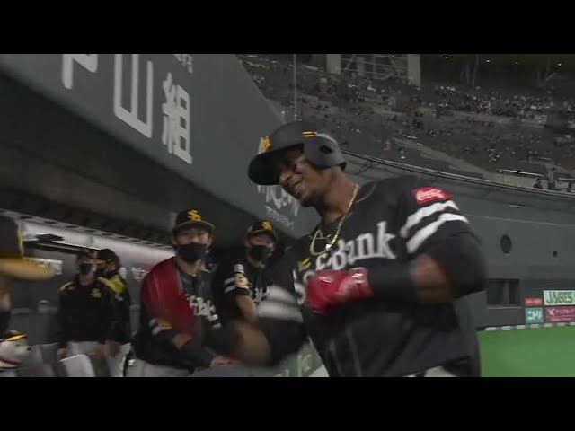 【2回表】ホークス・グラシアル 先制点となる逆方向へのホームラン!! 2021/4/7 F-H