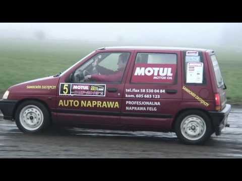 M. Lewandowski (Daewoo Tico) - VII Runda MOTUL Rallyland Cup (14.12.2013)