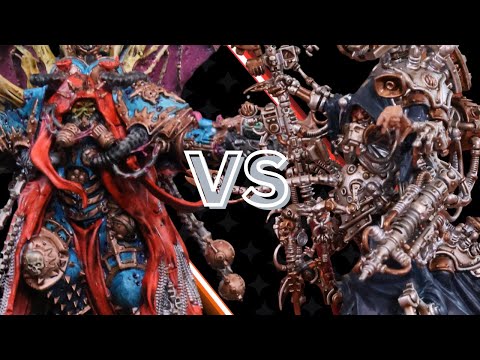 Death Guard VS Adeptus Mechanicus Warhammer 40K Competitive Battle Report